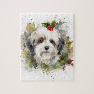 Havanese Christmas Wreath Festivals