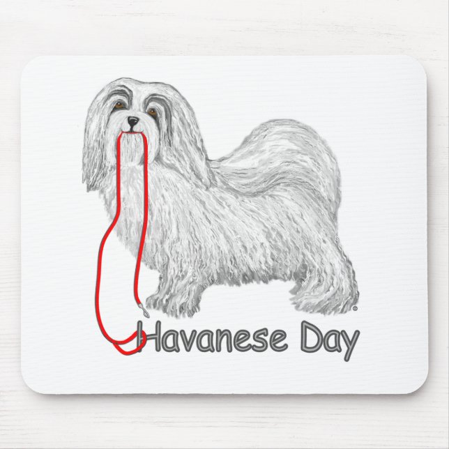 Havanese Day Mousepad (Vorne)