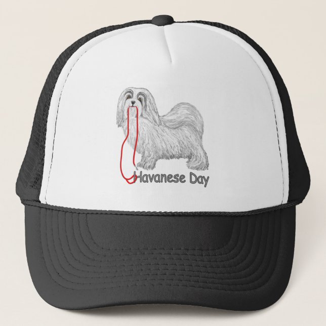 Havanese Day Truckerkappe (Vorderseite)