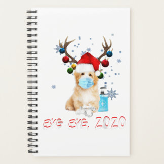Havanese Dog Bye Bye Christmas New Year Gifts Planer