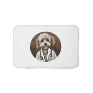 Havanese Dog Doctor Badematte
