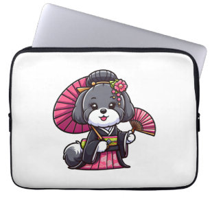 Havanese Dog Kimono Laptopschutzhülle
