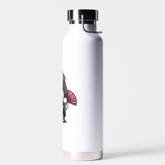 Havanese Dog Kimono Trinkflasche (Links)