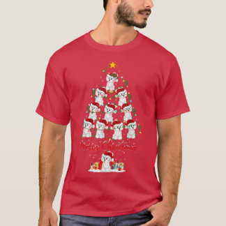 Havanese Dog Lover Matching Santa Havanese Christm T-Shirt