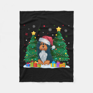 Havanese Dog Lovers Weihnachtsmannmütze Ugly Chris Fleecedecke