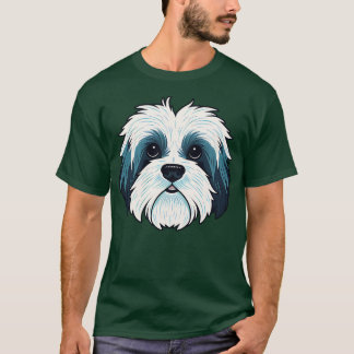 Havanese Face Niedlich Tove Puppy Dog Lover T-Shirt