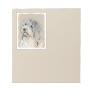 Havanese (Gold Sable) Malerei - Original Hunde Kun Notizblock