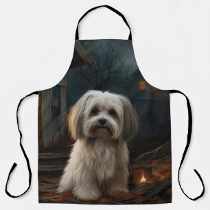 Havanese Halloween Beängstigend Schürze