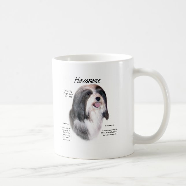 Havanese History Design Kaffeetasse (Rechts)