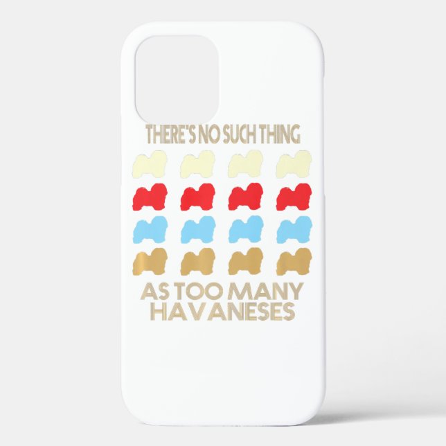 Havanese Hogs Premium Case-Mate iPhone Hülle (Rückseite)