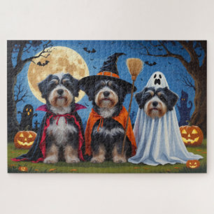 Havanese Hogs Pumpkin Halloween Funny