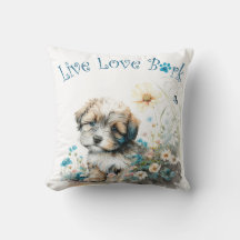 Havanese Hund Mama Floral