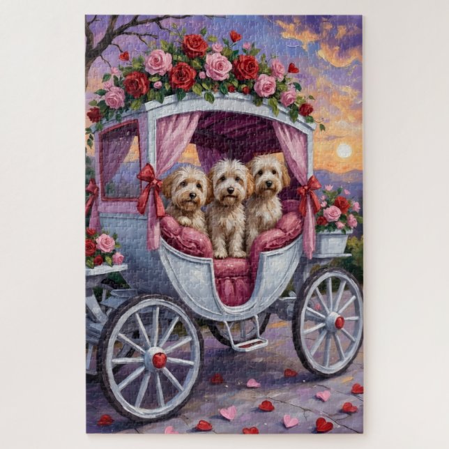 Havanese Hund Valentinstag  (Vertikal)