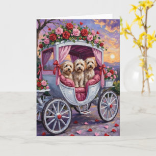 Havanese Hund Valentinstag  Karte