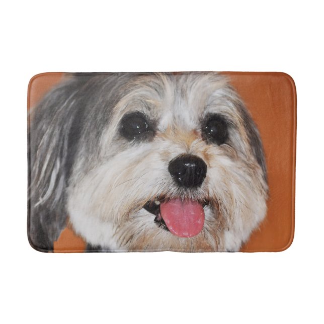 Havanese Hundeporträt Badematte (Vorderseite)