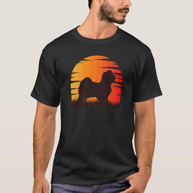Havanese Hunderasse  32 T-Shirt (Vorderseite)