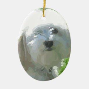 Havanese Keramik Ornament