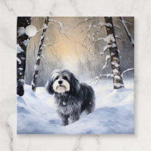 Havanese Let It Snow Weihnachten Geschenkanhänger