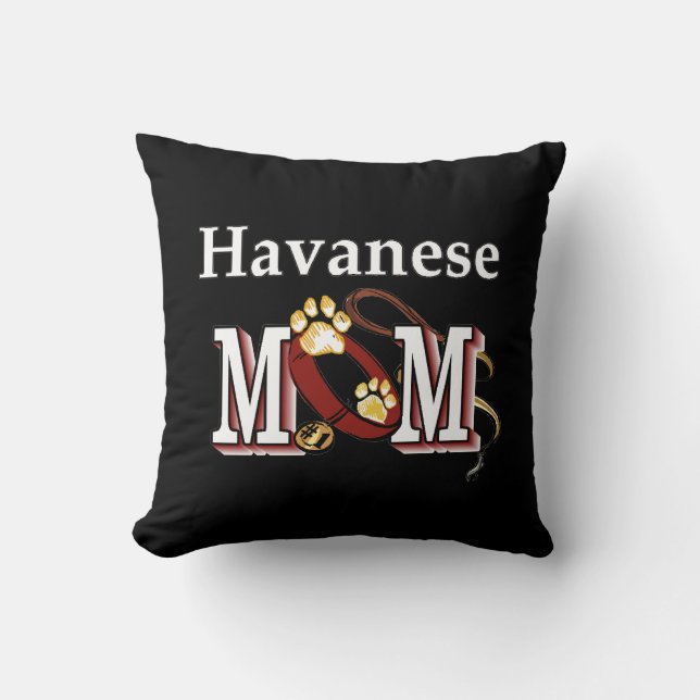 Havanese-Mama Kissen (Vorderseite)
