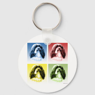 Havanese Pop Schlüsselanhänger