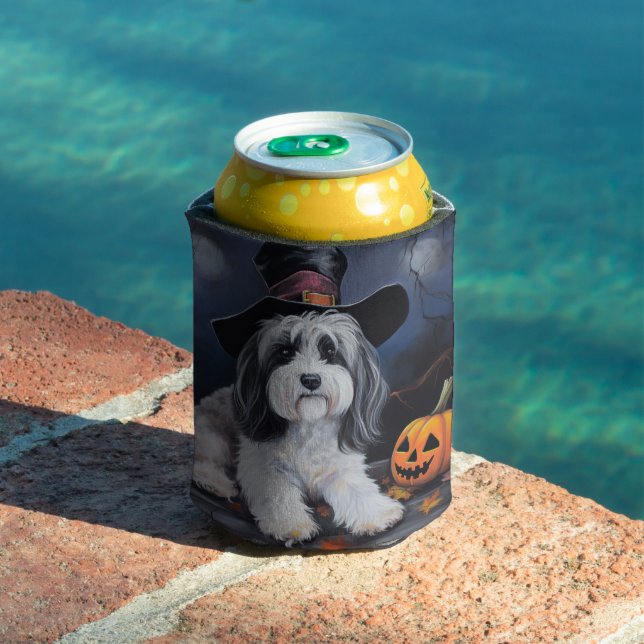 Havanese Pumpkins Halloween Beängstigend Dosenkühler (In Situ Pool)