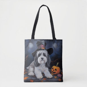 Havanese Pumpkins Halloween Beängstigend Tasche