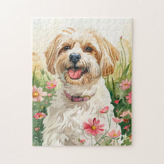 Havanese Puzzle - Aquarell Dog Jigsaw