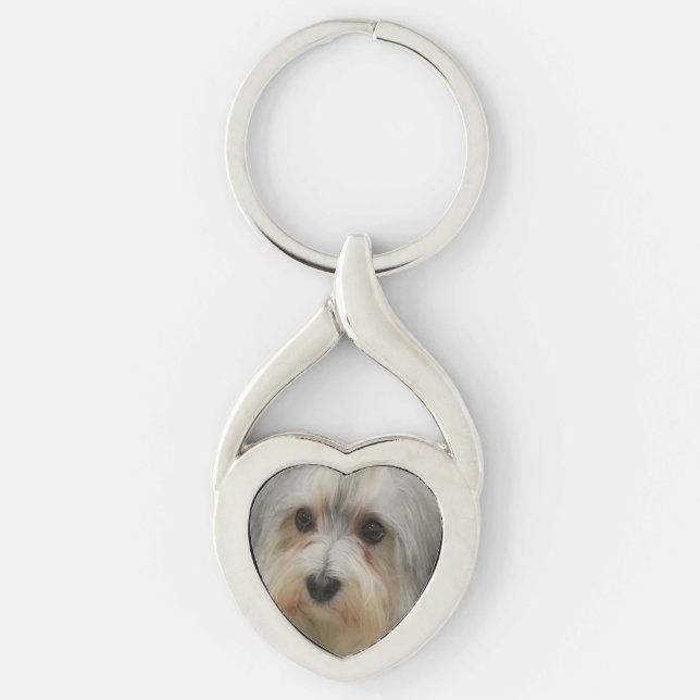 Havanese Schlüsselanhänger (Vorderseite)
