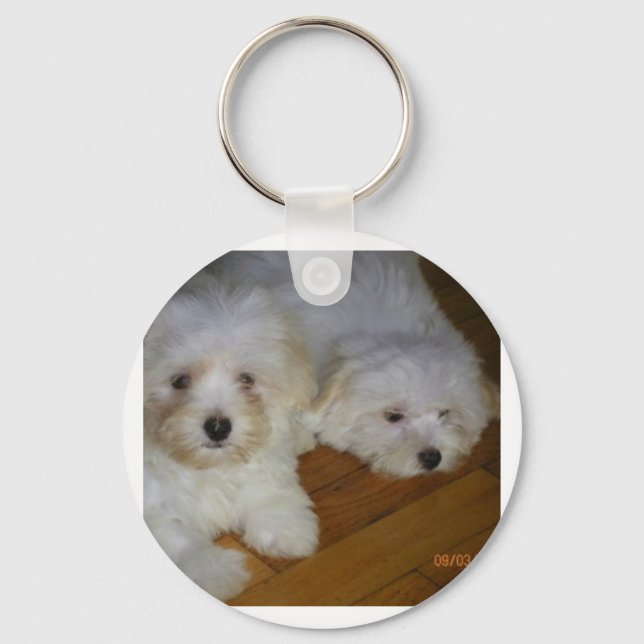 Havanese Schlüsselanhänger (Vorderseite)