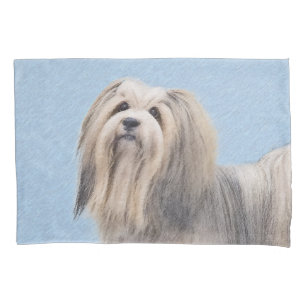 Havanese (Silber) Malerei - Niedliche Original Hun Kissenbezug