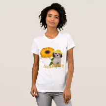 Havanese Sonnenschein und Gänseblümchen-Shirts