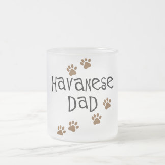 Havanese Vater Mattglastasse