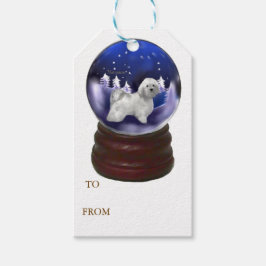 Havanese Weihnachten Geschenkanhänger