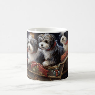 Havanese Weihnachtsfeiertage Kaffeetasse