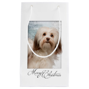 Havanese Weihnachtsgeschenk-Tasche Kleine Geschenktüte