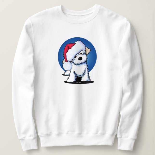 Havanese Weihnachtspulli Sweatshirt (Design vorne)