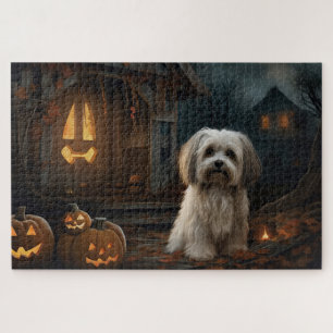 Havaneser Halloween Gruselig