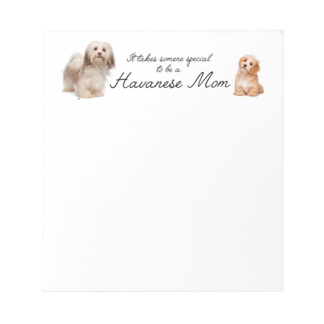 Havanische Mama Notepad Notizblock (Vorderseite)