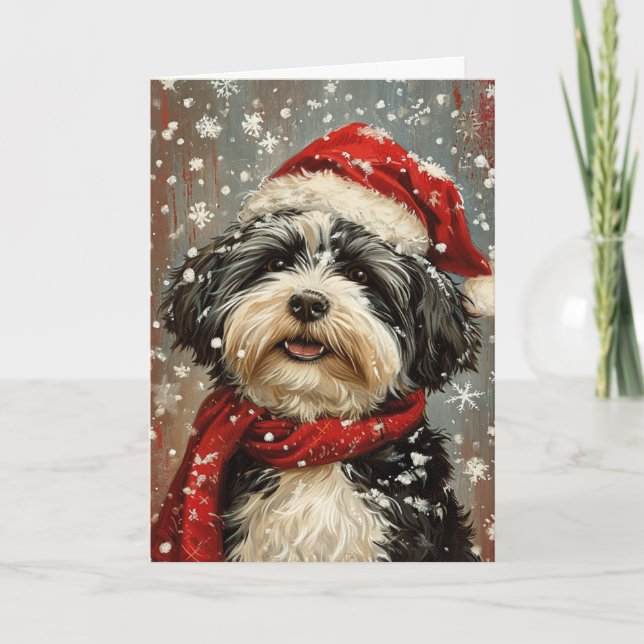 Havanischer Hund Personalisiert Weihnachten (Vorderseite)