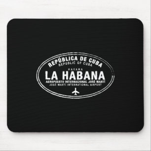 Havanna Cu Pport Stempel Urlaub Bekleidung Reise Mousepad