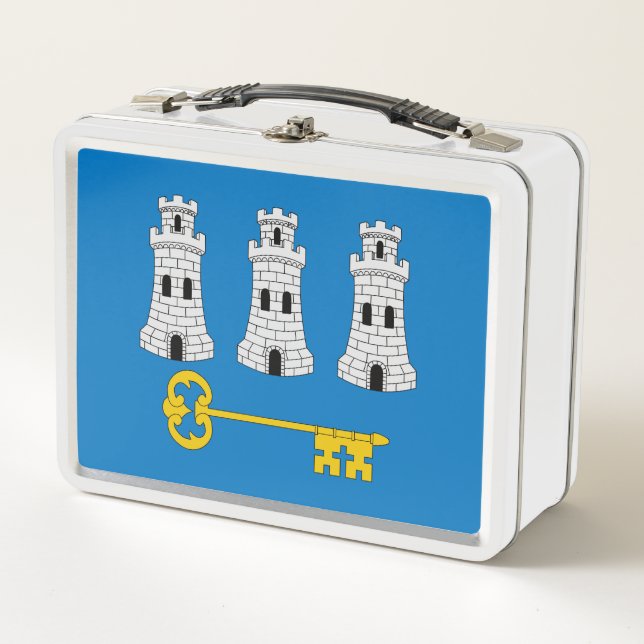 Havanna Fahne, Kuba Metal Lunch Box (Vorderseite)