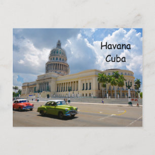 Havanna, Kuba, Das Gebäude der Hauptstadt, die Hau Postkarte