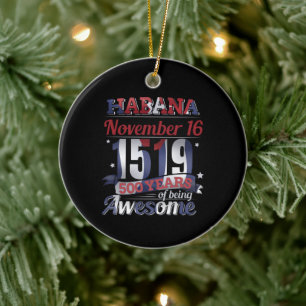 Havanna Kuba - Habana 500 Jahre Phantastisch Keramik Ornament