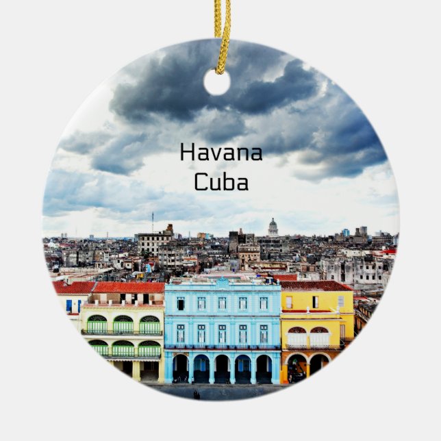 Havanna, Kuba Keramik Ornament (Vorne)