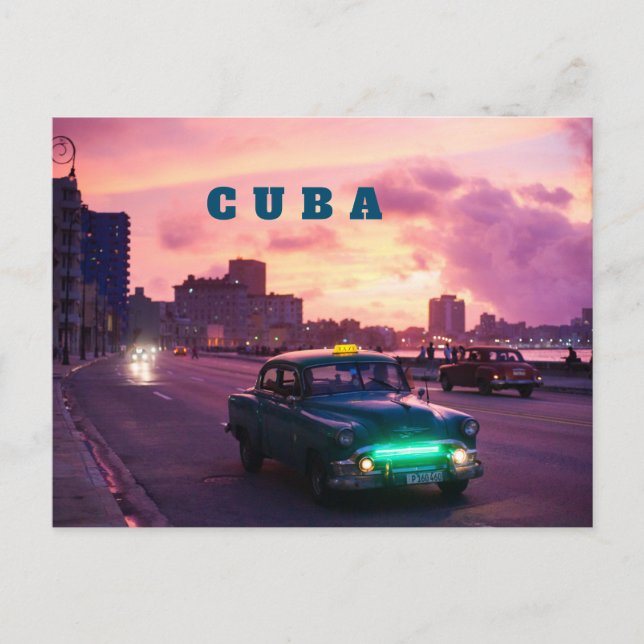 Havanna - Kuba Postkarte (Vorderseite)