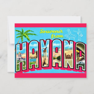 Havanna Kuba Souvenir Postkarte