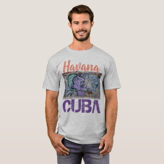 Havanna Kuba Straßenmural T-Shirt