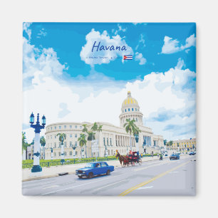 Havanna, Kuba - Vintage Classic Soul Magnet