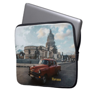 Havanna Kuba Vintage-Klassiker  Laptopschutzhülle