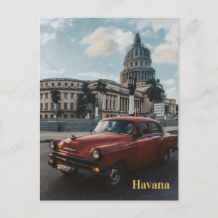 Havanna Kuba Vintage-Klassiker Postkarte